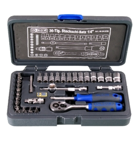 Steckschlüssel-Satz 1/4" Z OLSON 36-TLG.