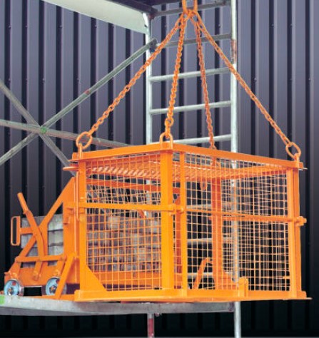 Krangreifer Steinkorb für Klinker
