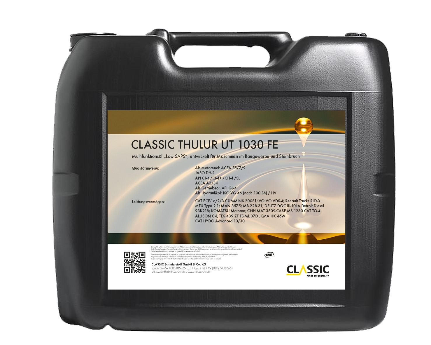 CLASSIC THULUR UT 10W-30 FE