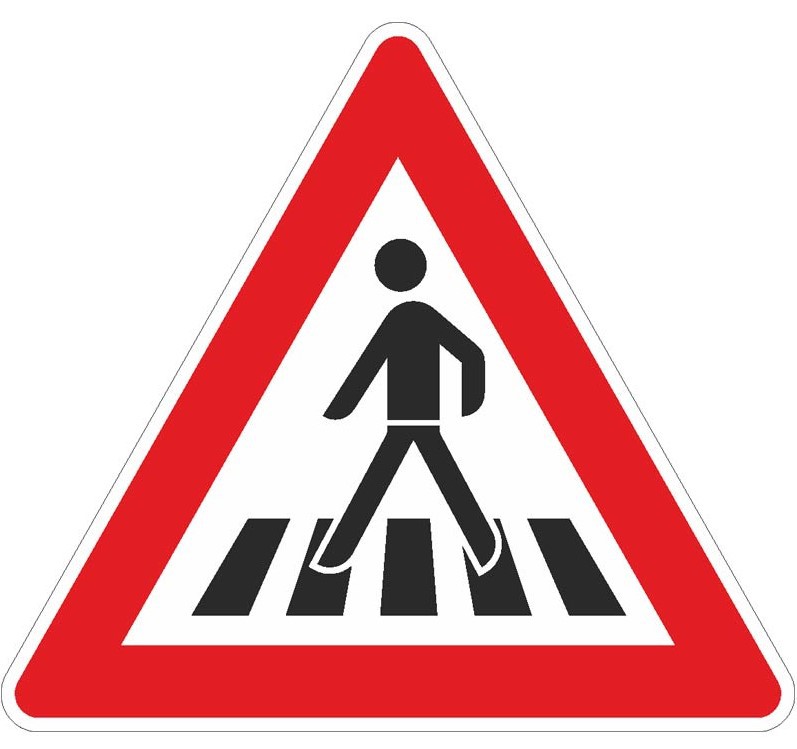 101-11 Fußgängerüberweg (Aufstellung rechts)