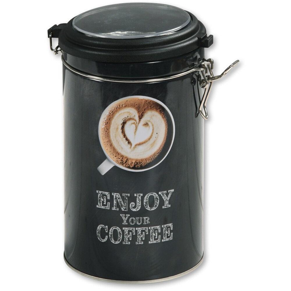 Aufbewahrungsdose Metall mit Fenster