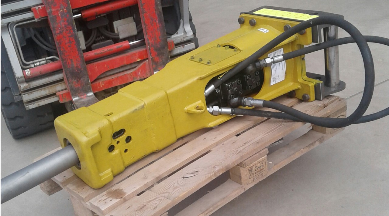 Hydraulikhammer (MS08 Aufnahme) Globram RM 75