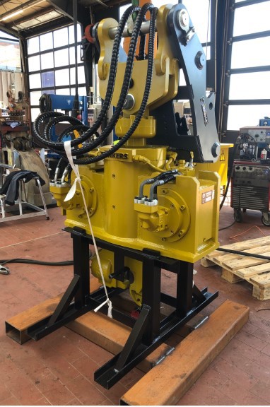 Spundwandramme (Tünkersramme)