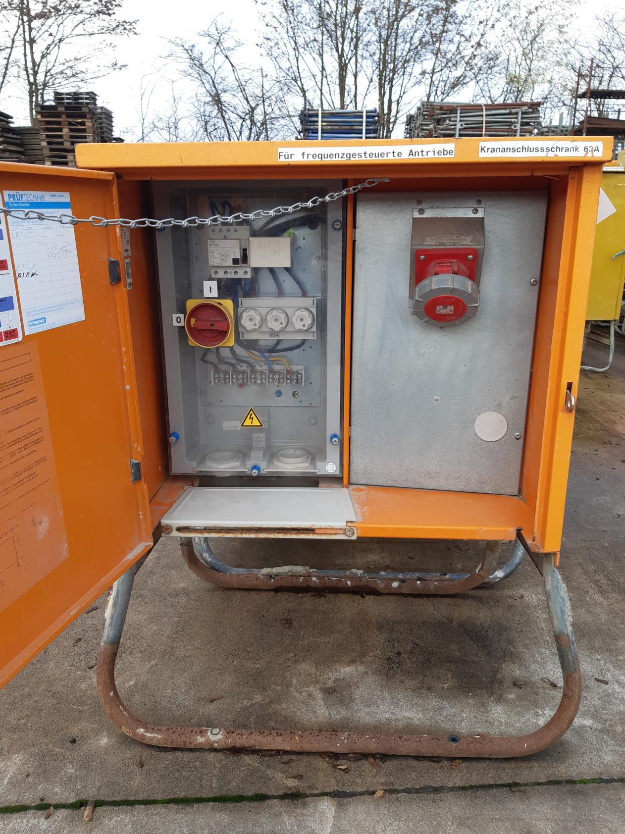 Krananschlussschrank