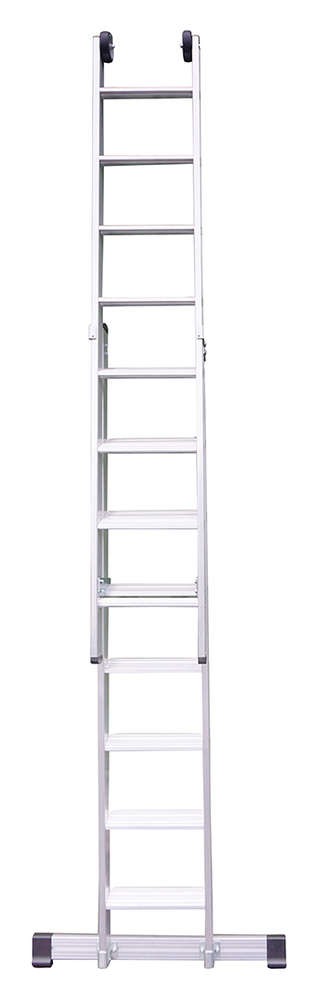 Euroline Alu-Stufenschiebeleiter