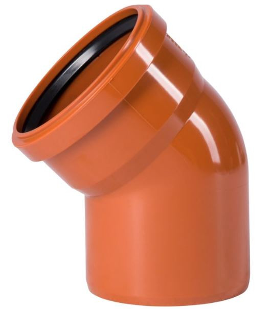 KG Bogen 45° DN110