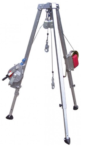 Dreibein Personenseilwinde