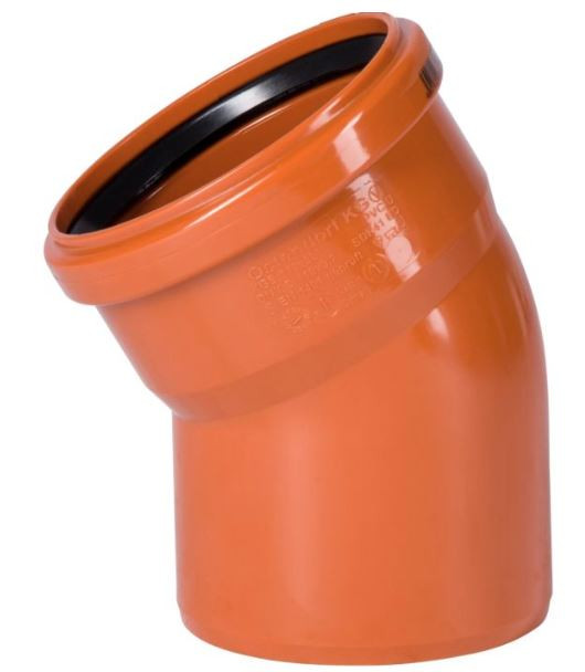 KG Bogen 30° DN110