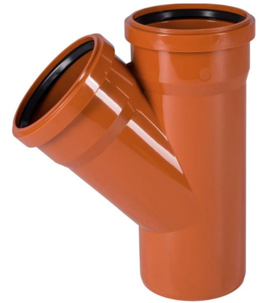 KG Abzweig 45° DN110|DN110