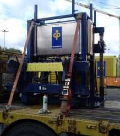 Bohrgerät zum Ausbohren von Schachtabdeckungen