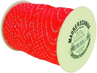 Maurerschnur HaWe rot-weiß